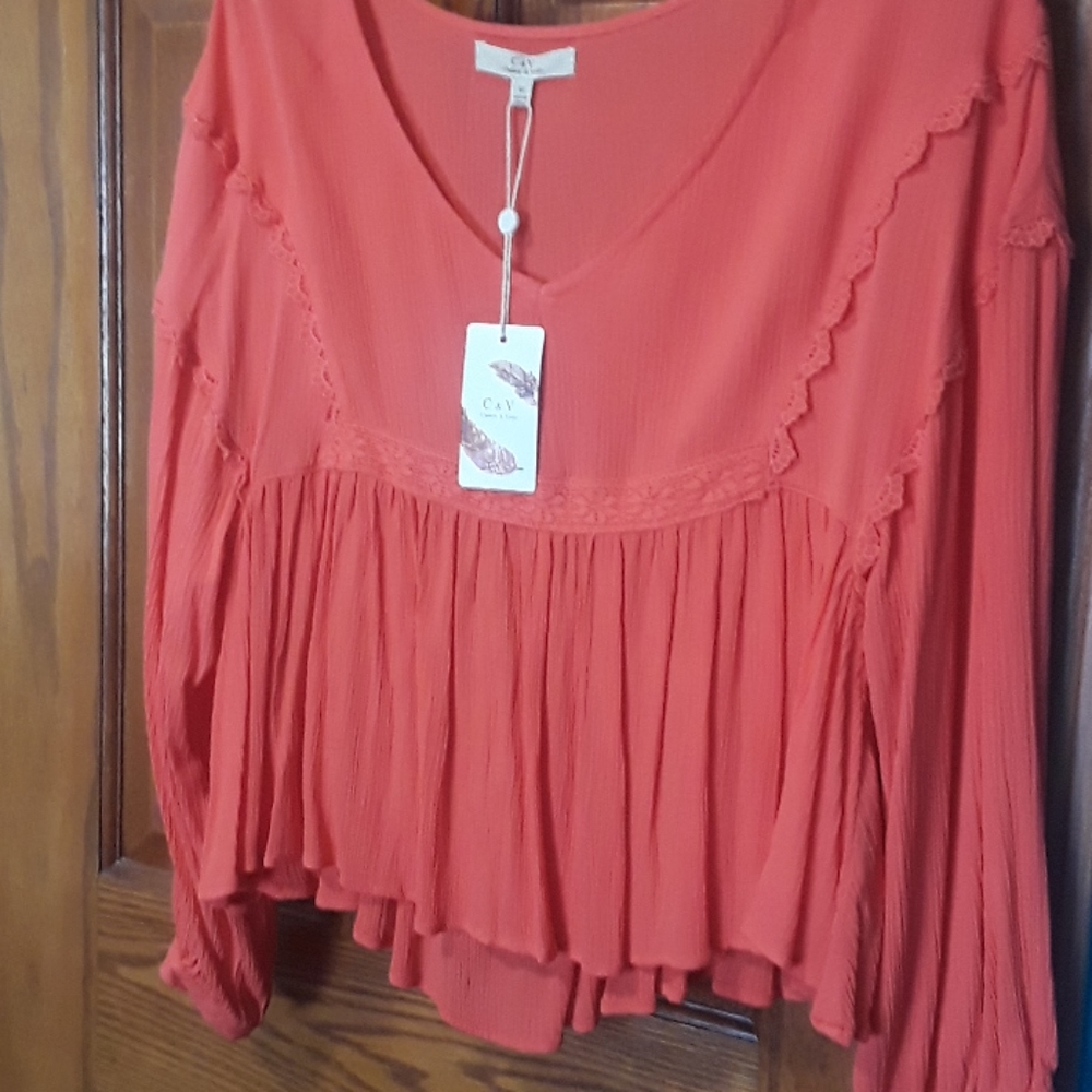 Chelsea and Violet top